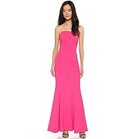 Jill Jill Stuart Women's Fitted Strapless Column Gown