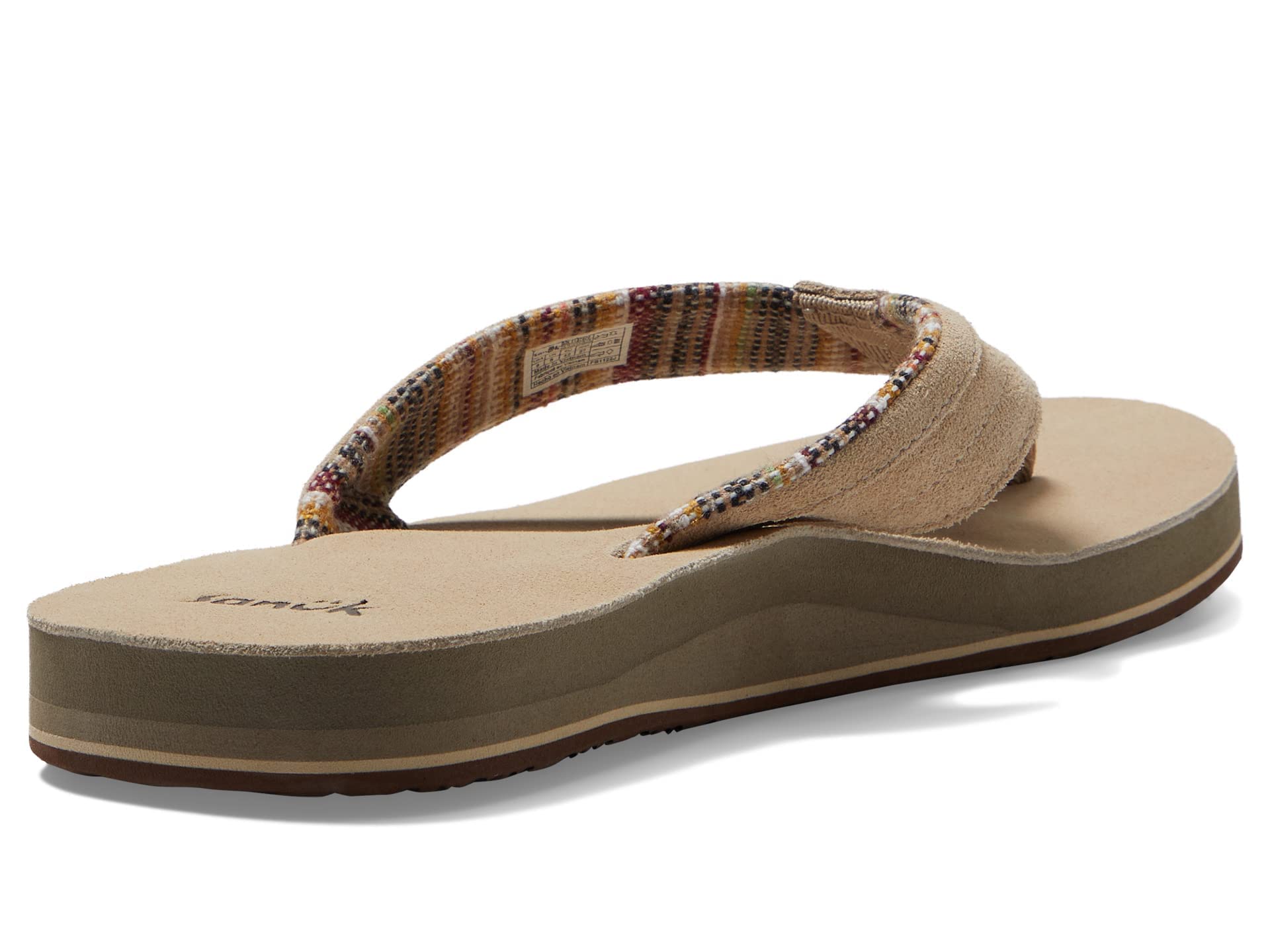 Sanuk Men's Ziggy St Suede Flip-Flop