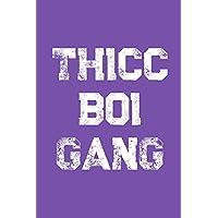 Storyboard Notebook|Thicc Boi Gang ' Funny Fat Guy Thicc Boi Body Positive