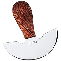 Weaver Leather Supply Hardwood Handle Round Knife for Leather Working/Crafting Steel
