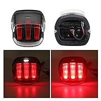 1PC 12V Eagle Claw Motorcycle LED Tail Light with Running Brake Light Compatible With Motorcycle