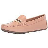 Driver Club USA Women's Leather Made in Brazil Grow Gain Ribbon Detail Driver Moc Loafer