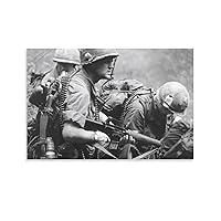 Posters During The Vietnam War, Historical Fighter Helicopters, Black and White Vintage Photo Poster Wall Art Paintings Canvas Wall Decor Home Decor Living Room Decor Aesthetic 08x12inch(20x30cm) Un