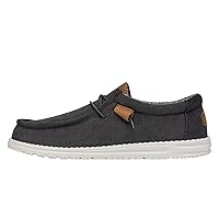 Hey Dude Men's Wally Corduroy Multiple Colors & Sizes | Men’s Shoes | Men's Lace Up Loafers | Comfortable & Light-Weight