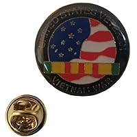 United States Veteran Vietnam War Circle Hat Cap Lapel Pin LOT of 12 PINS 1 Dozen