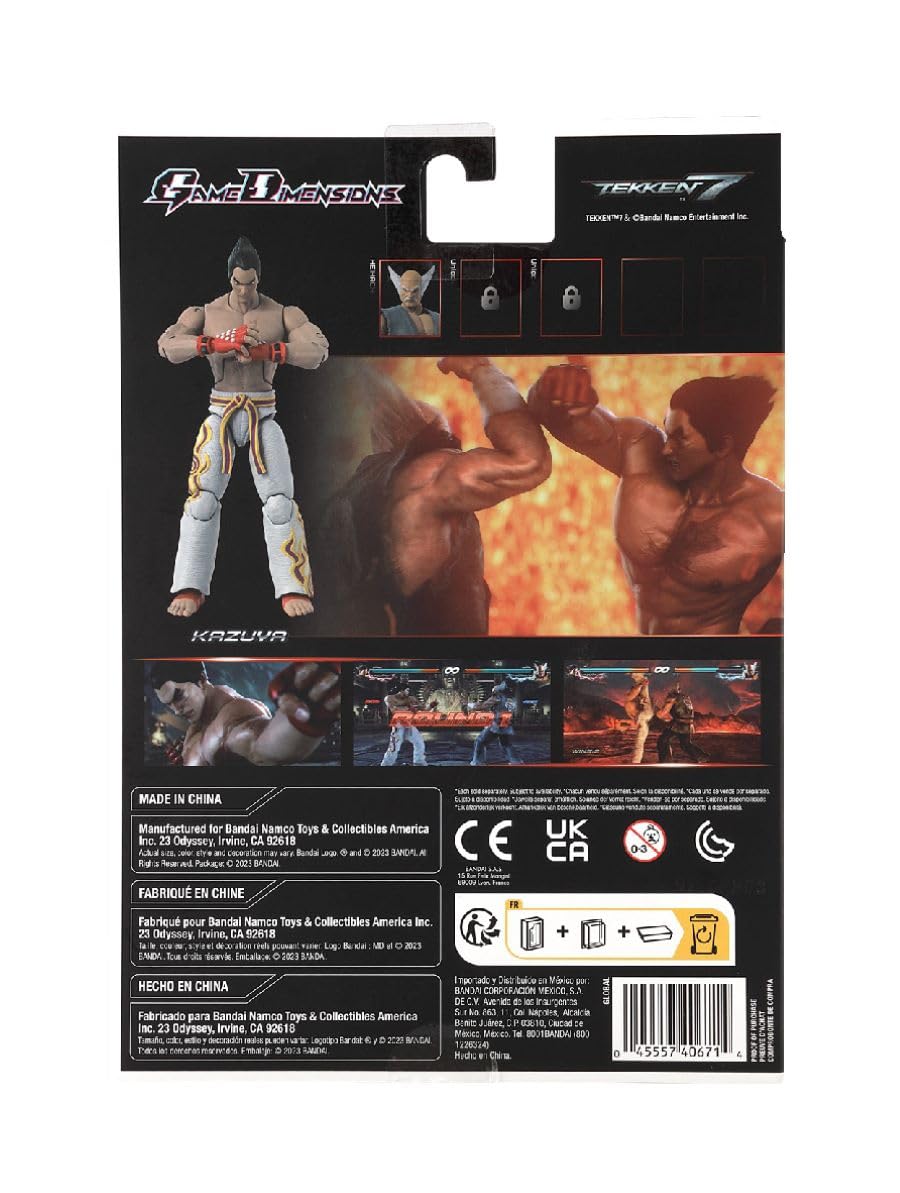 Game Dimensions - Tekken - Kazuya Mishima Action Figure