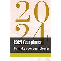 2024 Year planer: To make your year Clearer (German Edition)