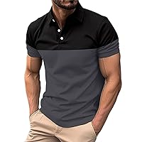 Mens T-Shirts Graphic Tees, Mens Casual O Neck Solid Short Sleeve Cotton T-Shirts Soft Tees Breathable Cool Shirt