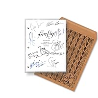 Generic Firefly TV Show Autographed Signed Reprint Art Poster Collectible Print - 8.5x11 Script - Nathan Fillion, Alan Tudyk, Gina Torres, Morena Baccarin