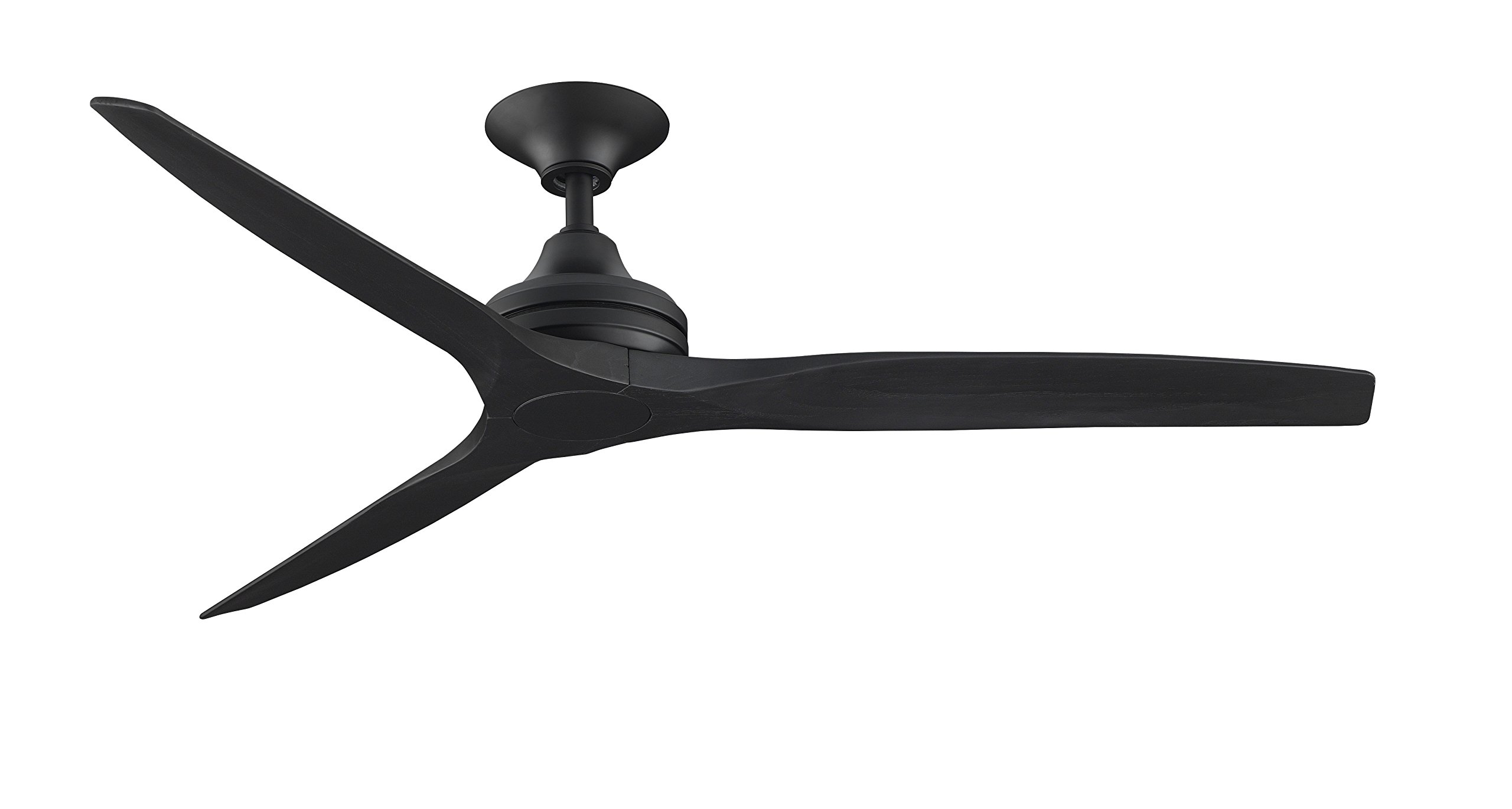 Fanimation Spitfire 60 inch Indoor/Outdoor Ceiling Fan Blade Set of 3 - Black
