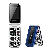 artfone F20 Big Button Mobile Phone for Elderly, Senior Flip Phones Sim Free Unlocked Easy to Use Basic Cell Phones with 2.4