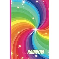 Rainbow: Notebook for Grils, Notebook Journals (German Edition)