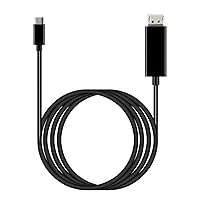 DisplayPort Kit Compatible with OnePlus 8T Pro to USB-C/PD to Full 4k/60Hz with Slim 6 Foot Cable! (DP)