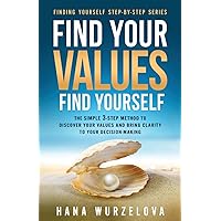 Find Your Values, Find Yourself: The Simple 3-Step Method to Discover Your Values and Bring Clarity to Your Decision-Making (Finding Yourself Step-by-Step) Find Your Values, Find Yourself: The Simple 3-Step Method to Discover Your Values and Bring Clarity to Your Decision-Making (Finding Yourself Step-by-Step) Paperback Kindle