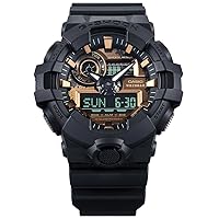 Casio Men Analogue-Digital Quartz Watch with Plastic Strap GA-700RC-1AER