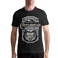 Shirt Men T-Shirt Casual Classic Short Sleeve Tops Black