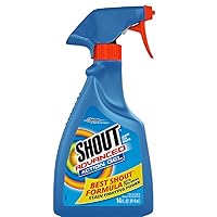 Shout Advanced Spray and Wash Gel Stain Remover for Clothes, Best Shout Formula, 14 fl oz, Multicolor
