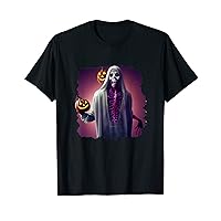 Great zombie pumpkin ghost motif - artistic zombies art T-Shirt