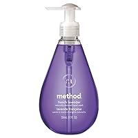 Gel Hand Wash, French Lavender, Biodegradable Formula, 12 fl oz (Pack of 6)