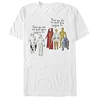 STAR WARS Men's Not The Droids Graphic T-Shirt
