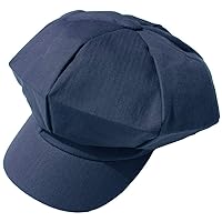 Piece-Closing Cotton 8-Piece Newsboy HL Women's Hat, Spring and Summer, UV Protection, Simple, Brim, Casual, Unisex, Women's, Golf, Travel
