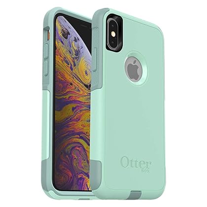 OTTERBOX COMMUTER SERIES Case for iPhone Xs & iPhone X - Retail Packaging - OCEAN WAY (AQUA SAIL/AQUIFER)