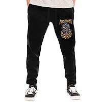 Alestorm Man's Fashion Baggy Sweatpants Lightweight Workout Casual Athletic Pants Open Bottom Joggers