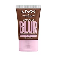 NYX PROFESSIONAL MAKEUP Bare With Me Blur Skin Tint Foundation Make Up with Matcha, Glycerin & Niacinamide - Rich