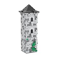 565Pcs Medieval Castle Tower Right Building Block Set.It is a for Kids Aged 6 and Up Who Love to Build and Create.