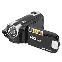 DH-90 16X Digital Zoom Camcorder, 2.7 Inch Colourful Display Screen, High Definition Camera for Image Video Shooting, US Plug 110to240V