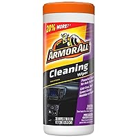 Armor All Interior Car Cleaning Wipes, Car Wipes for Dirt and Dust, 30 Count