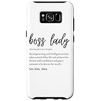 Galaxy S8+ Novelty Boss Lady Definition Alisa Wife Girl Business Case