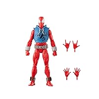 MARVEL Legends Series Scarlet Spider, Spider-Man Comics Collectible 6-Inch Action Figure