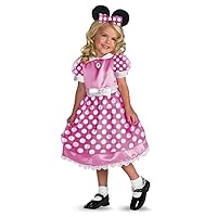 Disney Minnie Mouse Toddler Girls' Costume, Pink