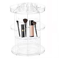 360 Rotating Makeup Organizer,Makeup Stand,Large Capacity&Adjustable Multi-Function Cosmetic Storage Box,The Perfect Makeup Organizer On The Dresser