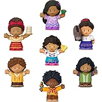 Little People Toddler Toys Disney Encanto Figure Pack with 7 Characters for Pretend Play Ages 18+ Months (Amazon Exclusive)