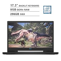 2020 Dell G7 17 7790 17.3 Inch FHD Gaming Laptop (9th Gen Intel 6-Core i7-9750H up to 4.50 GHz, 8GB DDR4 RAM, 256GB SSD, NVIDIA GeForce RTX 2060, RGB Backlit Keyboard, Win 10) (Abyss Gray) (Renewed)
