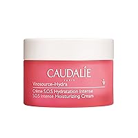 Caudalie Vinosource S.O.S Intense Hydration Moisturizer, antioxidant and deeply hydrating, suitable for sensitive skin 1.7 oz. (Full size)