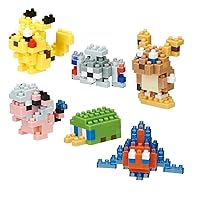 nanoblock - Pokémon Electric Set 1 (Complete Set), nanoblock mininano Series Building Kit