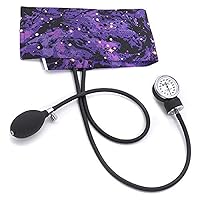 Prestige Medical Premium adult aneroid sphygmomanometer, Galaxy Purple