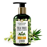Organics Tea Tree Conditioner with Bhringraj Extract | Hair Fall Control | No Parabens, Sulphate & Mineral Oil | 300ml