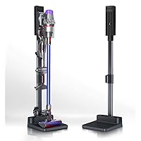 Vacuum Stand for Dyson,Compatible with Dyson V6 V7 V8 V10 V11 V12 V15 SV18 SV21 Cordless Vacuum Cleaners, with 6-8 Accessories Storage Space