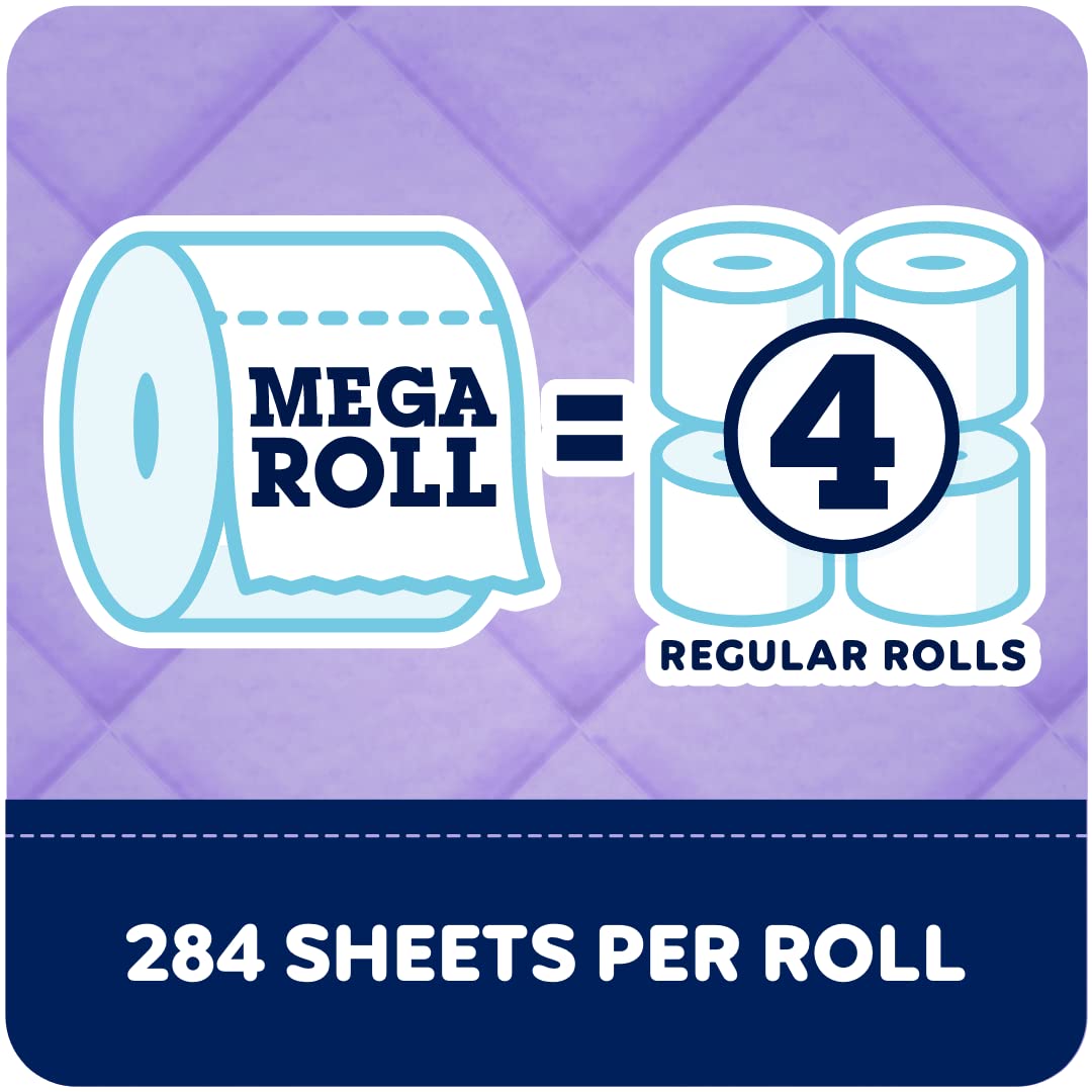 Quilted Northern Ultra Plush® Toilet Paper, 18 Mega Rolls = 72 Regular Rolls, 3-Ply Bath Tissue