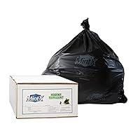 Mint-X Rodent Repellent Trash Bags, 1.7 Mil, Flat Seal, 47