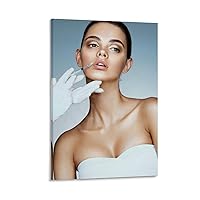 Beauty Salons, Medical Cosmetology, Facial Fillers, Botox, Facial Treatment Posters Poster for Room Aesthetic Posters & Prints on Canvas Wall Art Poster for Room 16x24inch(40x60cm)