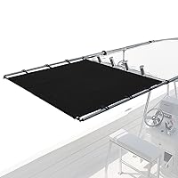 SureShade PTX Power Shade - Easy Installation on T-Top or Hardtop Boats - 600D Marine Canvas, Stainless Steel Frame - 12V DC Motors - Anti-Racking and Auto Shut-Off