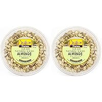 Almonds Natural Sliced | Non-GMO | Premium Quality | Bulk Value Size 24 Oz (1.5 Lb.) (Pack of 2)