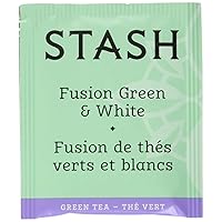 Tea Fusion Green & White Tea, Box of 100 Tea Bags