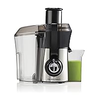 Juicer Machine, Big Mouth Large 3” Feed Chute for Whole Fruits and Vegetables, Easy to Clean, Centrifugal Extractor, BPA Free, 800W Motor, Silver