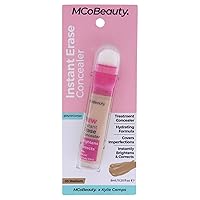 MCoBeauty Instant Eraser Concealer - Provides Full Coverage, Brightening And Smoothing - Blurs The Appearance Of Dark Circles, Fine Lines And Wrinkles - With A Cushion Applicator - 03 Medium - 0.2 Oz